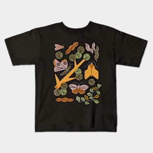 Moth Habitat Kids T-Shirt